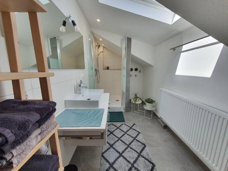 Gemuetliche Wohnung Bei Bad Waldsee Mit Balkon 외부 사진